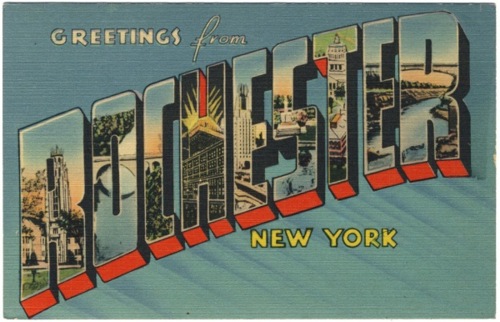 Rochester postcard
