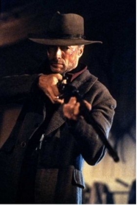 "Deserving's got nothing to do with it," says  Munny in "Unforgiven