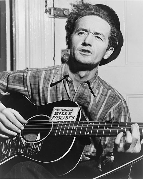 Woody Guthrie, 1943. Library of Congress.